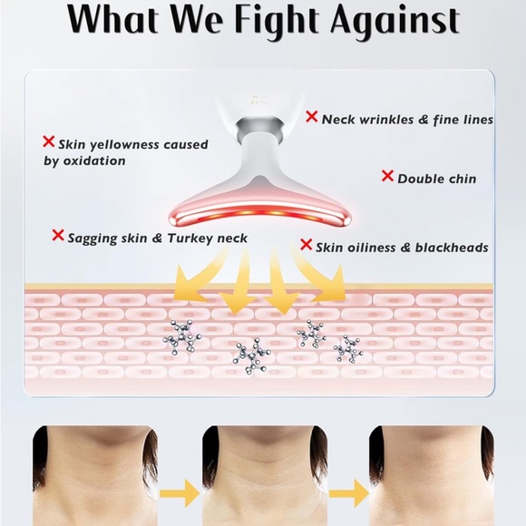 NWT! Seven color beauty device for face neck🌸 - Picture 3 of 11